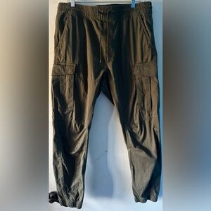 H&M Men's Dark Green Cargo Pants US Size L